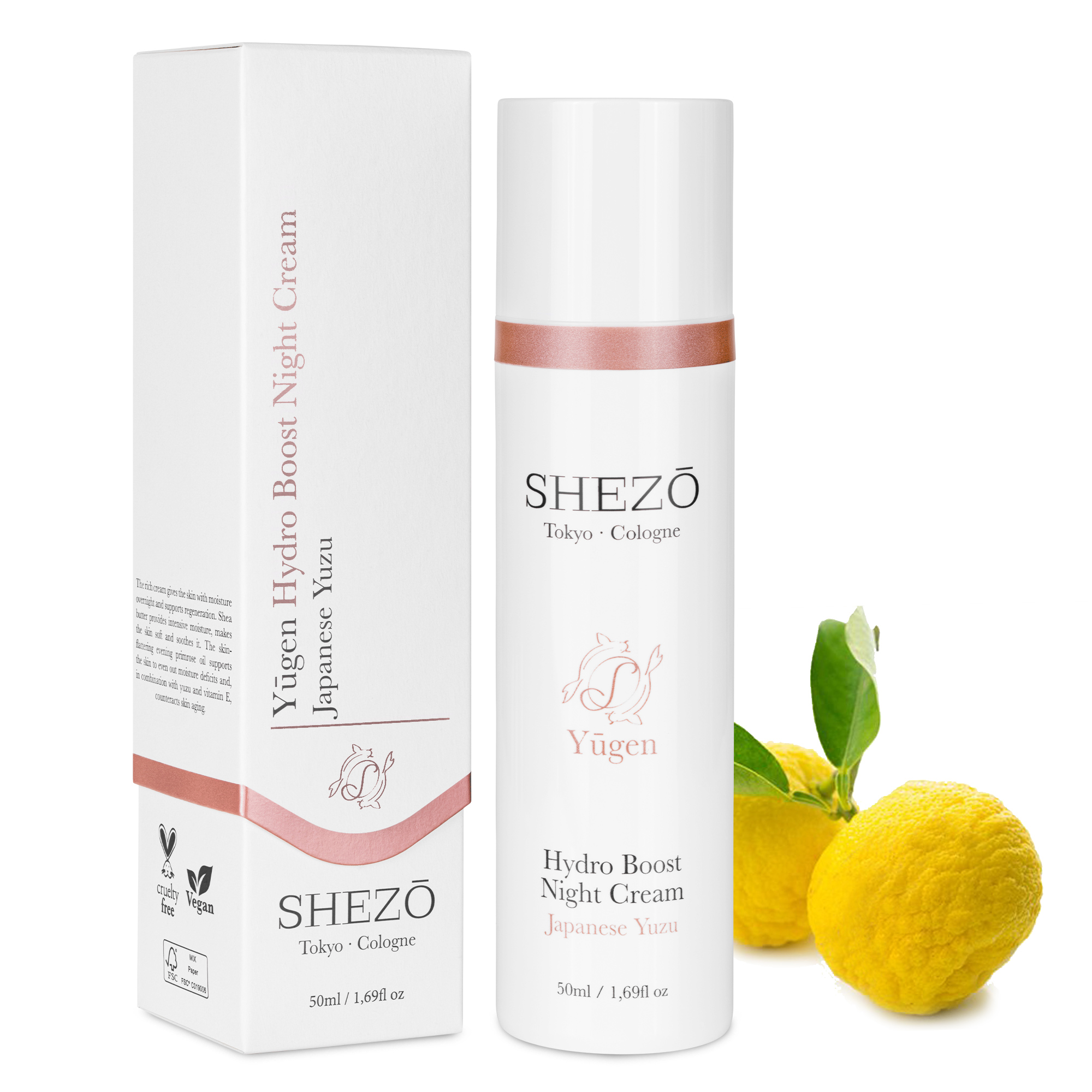 SHEZO Hydro Boost Night Cream 50ml Nachtcreme